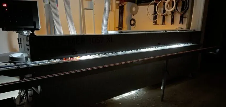 CNC-Fräse in der Hescam-Werkstatt