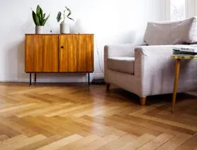 Individuell gefertigtes Sideboard im Wohnraum